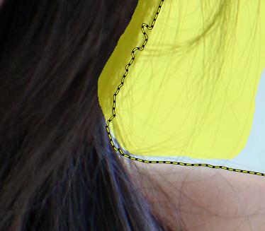 Original tutorial image with marks