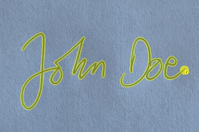 Original tutorial image with marks