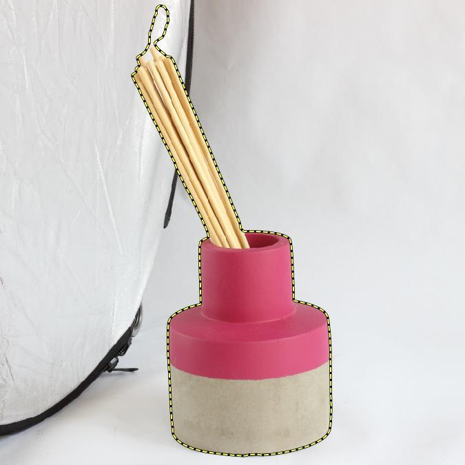 Original tutorial image with marks