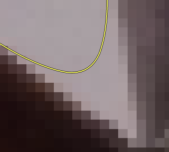 Original tutorial image with marks