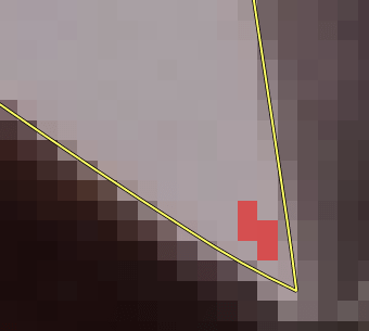 Original tutorial image with marks