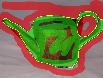 Original tutorial image with marks