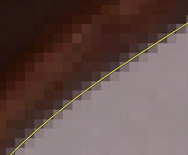 Original tutorial image with marks