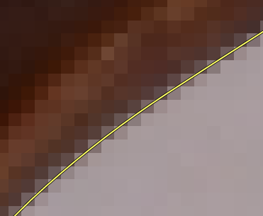 Original tutorial image with marks