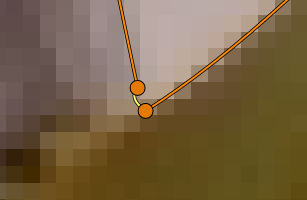 Original tutorial image with marks